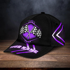 Racing Lovers Lightning Personalized Classic Cap