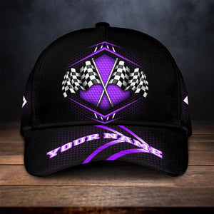 Racing Lovers Lightning Personalized Classic Cap