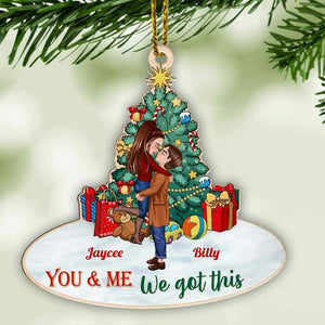 Couple Custom Ornaments Personalized Christmas Ornament For Your First Christmas Together