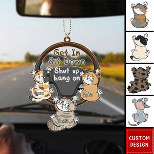 Personalized Gifts For Cat Lover Car Ornament