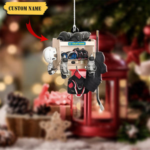 Personalized Hockey Closet Ornament -Gift For Hockey Lover - 2024 New Release