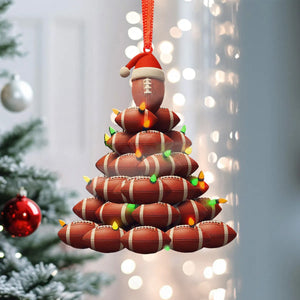 2024 New Release - Football Christmas Tree Ornament - Gift For Football Lover