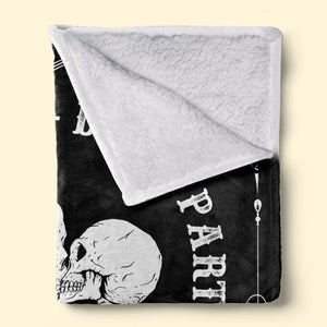 Till Death Do Us Part - Couple Personalized Blanket - Gift For Couple