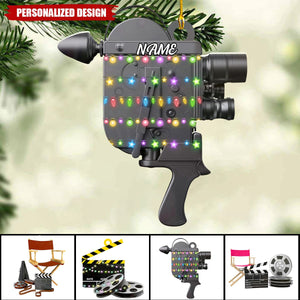 Personalized Film Clapboard Ornament-Gifts For Director,actor,Movie Lovers-2024 New Release