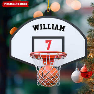 2024 New Release Personalized Basketball Ornament-Gifts For Basketball Lovers