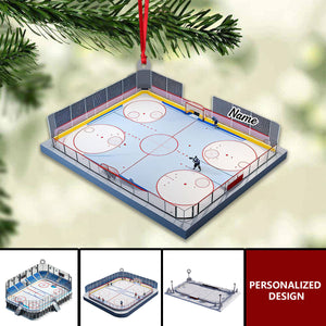 Personalized Ice Hockey Ornament-Gifts For Ice Hockey Lover-2024 New Release