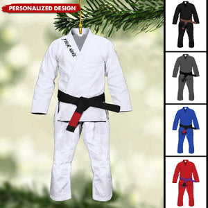 2024 New Release Personalized Jiu Jitsu Uniform Ornament-Gifts For Jiu Jitsu Lovers