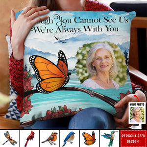 I'm Always With You Memorial-Personalized Pillow-Gift For Family And Friends