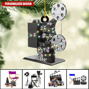 Personalized Film Clapboard Ornament-Gifts For Director,actor,Movie Lovers-2024 New Release