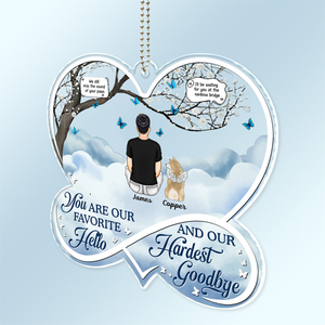 If Love Could Have Saved You - Memorial Gift For Pet Lovers, Dog Mom, Dog Dad, Cat Mom, Cat Dad - Personalized Acrylic Car Hanger Ornament