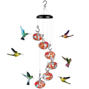 Charming Wind Chimes Hummingbird feeders - Gift For Hummingbird Lovers