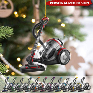 2024 New Release Personalized Vacuum Cleaner Christmas Ornament-Gift For Homemaker,Cleaning Maid