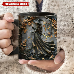 Beautiful Witch - Personalized Witch Accent Mug