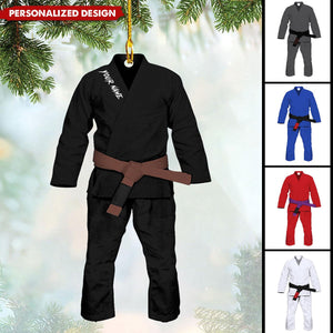 2024 New Release Personalized Jiu Jitsu Uniform Ornament-Gifts For Jiu Jitsu Lovers