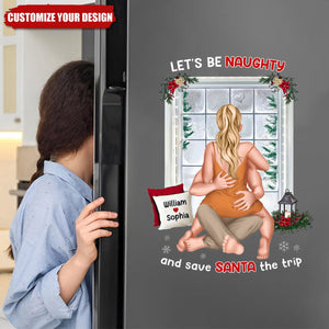 Let's Be Naughty Couple Gift - 2024 New Release Personalized Funny Couple Decal