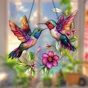 Hummingbird Suncatcher-Outdoor Indoor Gift For Hummingbird Lovers