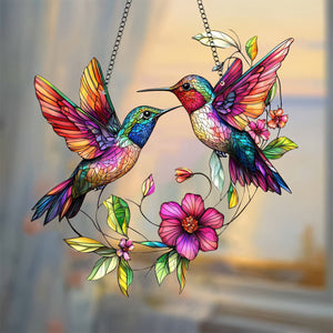 Hummingbird Suncatcher-Outdoor Indoor Gift For Hummingbird Lovers