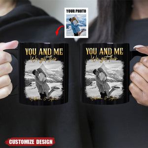 You & Me We Got This Vintage 90s - Personalized Photo Mug