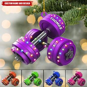 2024 New Release Personalized Fitness Christmas Ornament - Gift For Gym Lovers