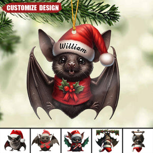 2024 New Release Personalized Bat Xmas Ornament-Gifts For Bat Lover