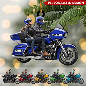 Personalized Motorcycle Ornaments-Gifts For Biker-2024 New Release