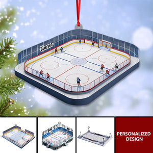 Personalized Ice Hockey Ornament-Gifts For Ice Hockey Lover-2024 New Release