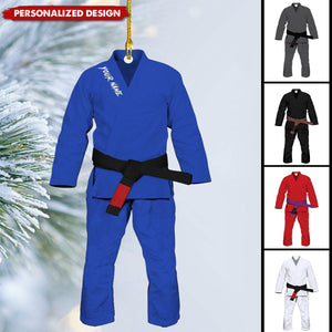 2024 New Release Personalized Jiu Jitsu Uniform Ornament-Gifts For Jiu Jitsu Lovers