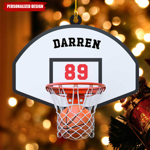 2024 New Release Personalized Basketball Ornament-Gifts For Basketball Lovers