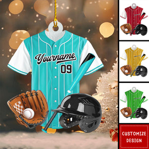 2024 New Release Personalized Baseball Ornaments Gift For Baseball Lovers