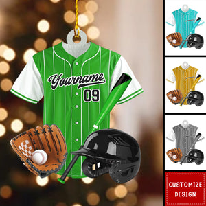 2024 New Release Personalized Baseball Ornaments Gift For Baseball Lovers