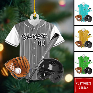 2024 New Release Personalized Baseball Ornaments Gift For Baseball Lovers