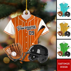 2024 New Release Personalized Baseball Ornaments Gift For Baseball Lovers