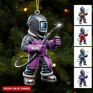 Personalized Welder Christmas Ornament, Gifts For Welder-2024 New Release