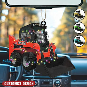 2024 New Release  – Personalized Skid Steer Loader Christmas Ornament, Gift For Trucker