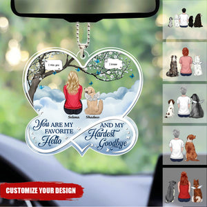 If Love Could Have Saved You - Memorial Gift For Pet Lovers, Dog Mom, Dog Dad, Cat Mom, Cat Dad - Personalized Acrylic Car Hanger Ornament