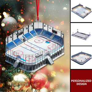 Personalized Ice Hockey Ornament-Gifts For Ice Hockey Lover-2024 New Release