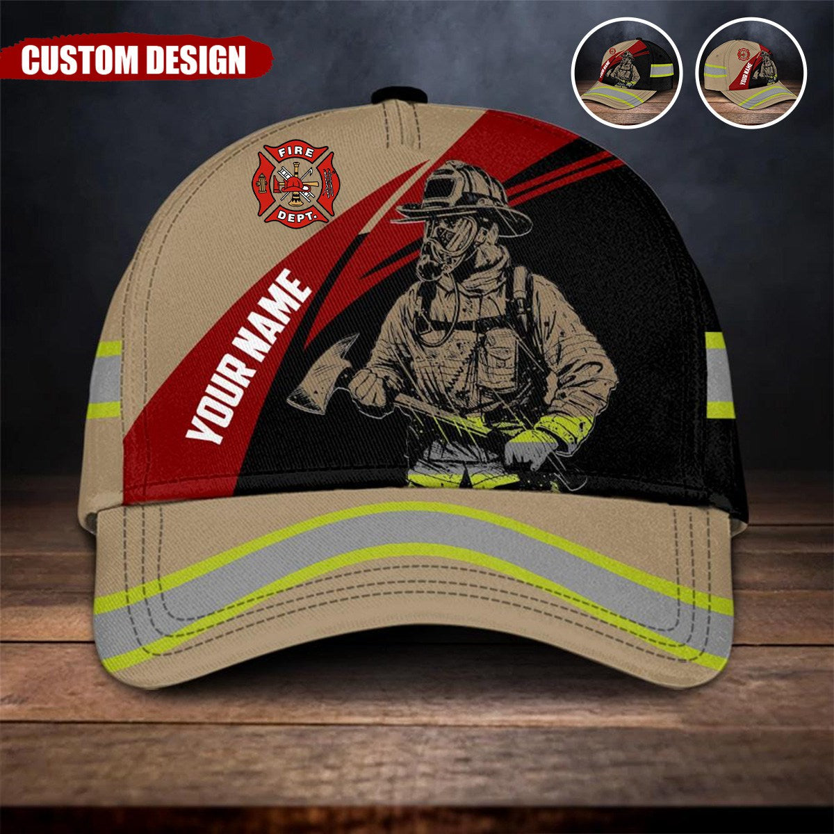 Personalized Firefighter Classic Cap - Gift For Firefighter