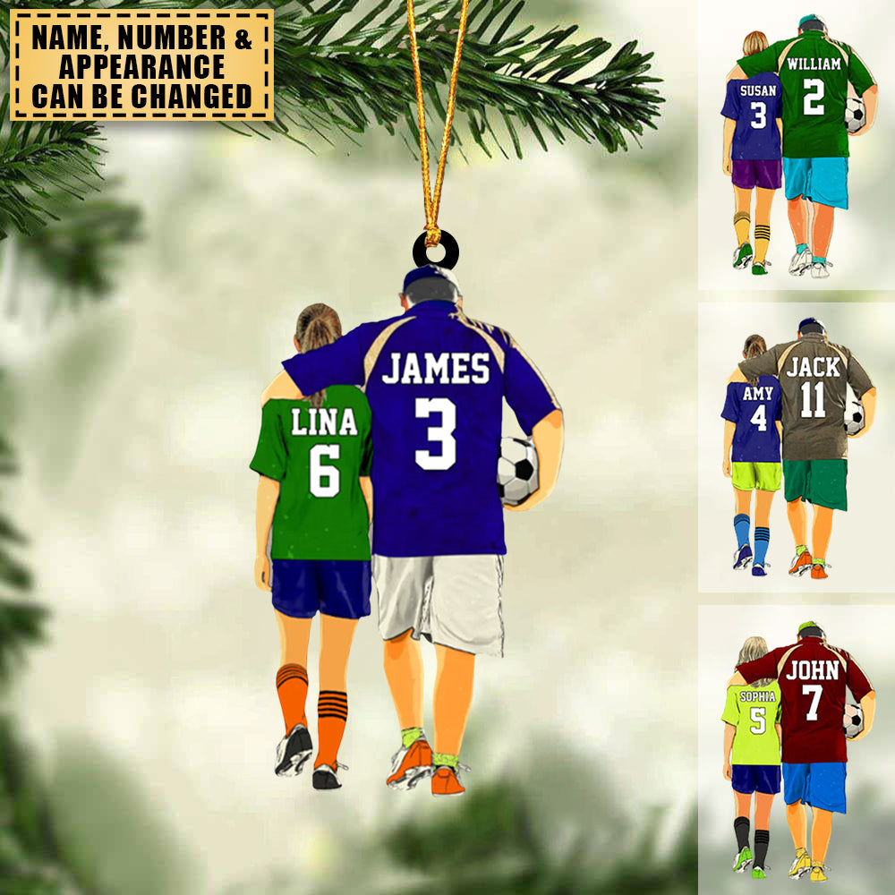 Personalized Football Jersey Ornament Bundle for Sublimation