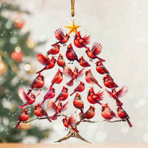 Cardinal Christmas Tree Ornament-Gift For Cardinal Lovers-2024 New Release