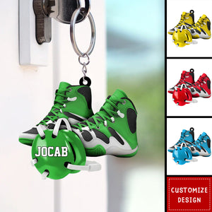 Personalized Wrestling Keychain-Gift For Wrestling Lovers