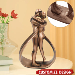 Personalized Wedding Anniversary Couple Figurines-Gift For Couple