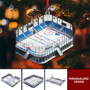 Personalized Ice Hockey Ornament-Gifts For Ice Hockey Lover-2024 New Release