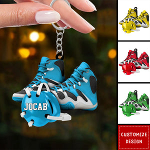 Personalized Wrestling Keychain-Gift For Wrestling Lovers