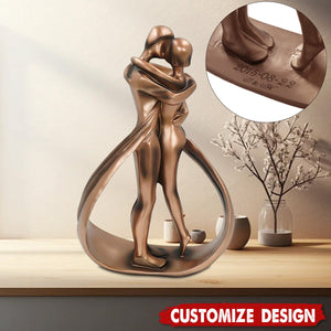 Personalized Wedding Anniversary Couple Figurines-Gift For Couple