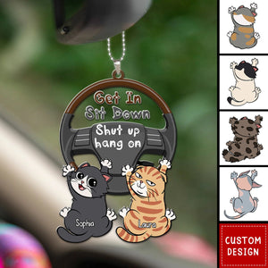 Personalized Gifts For Cat Lover Car Ornament