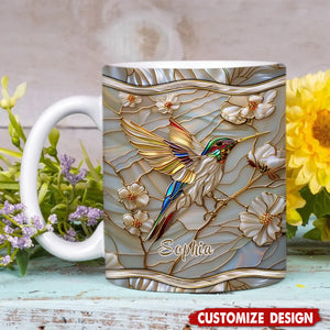 Personalized Hummingbird Mug - Gift For Hummingbird Lovers