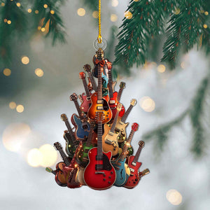 Guitar Ornament -Gift For Guitar Lovers - 2024 New Release