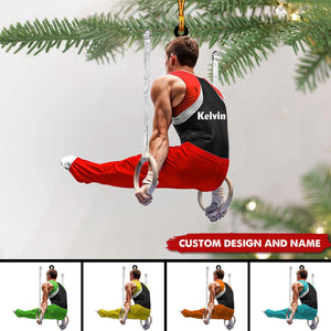 2024 New Release Personalized Gymnastics Christmas Ornaments -Gifts For Gymnast