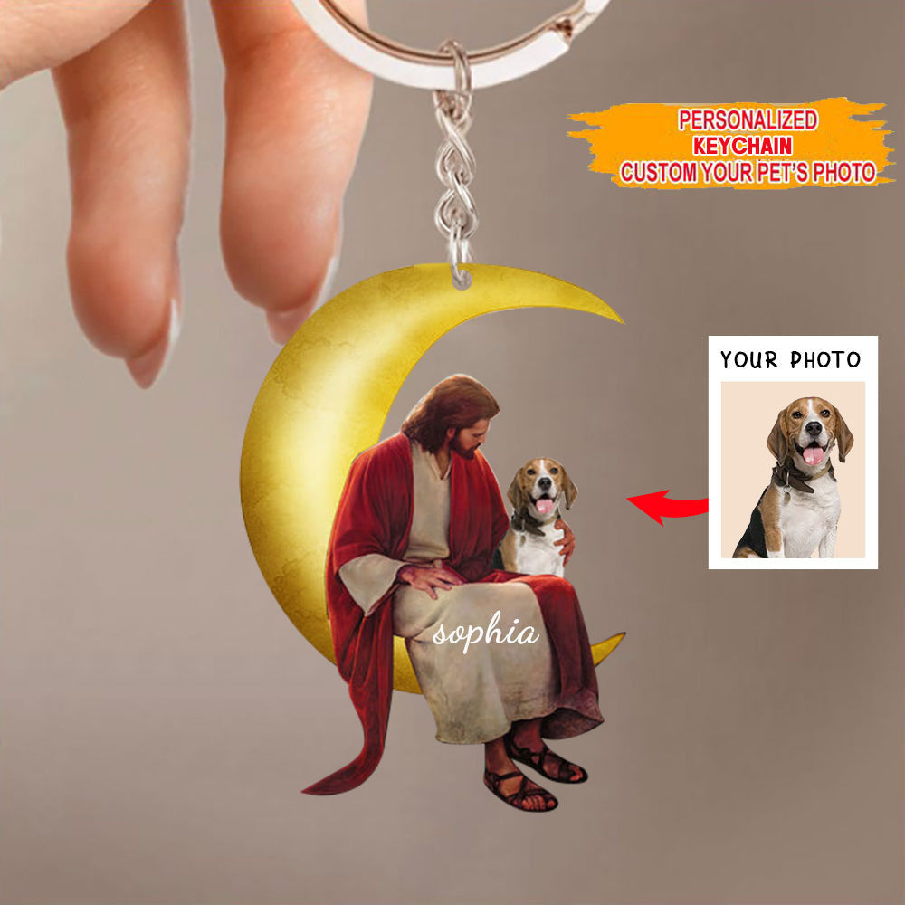 Jesus keychain hot sale