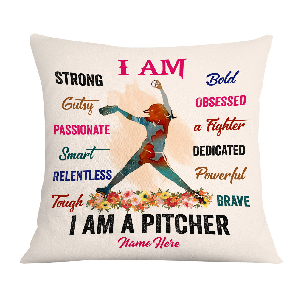 Personalized shop softball pillows